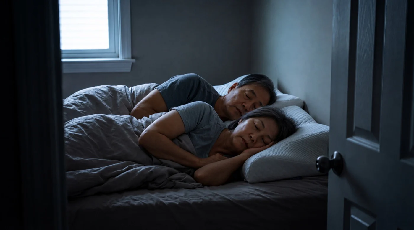 Airflow Pro で眠る夫婦